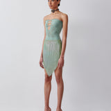 Coco Dress in Malachite Green