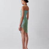 Coco Dress in Malachite Green