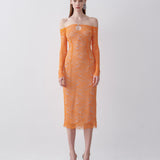 Marcie Dress Aperol Spritz