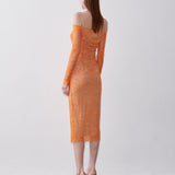 Marcie Dress Aperol Spritz