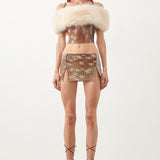 Bonny Fur Top Matte Bambi