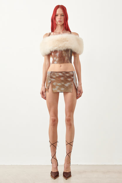 Bonny Fur Top Matte Bambi