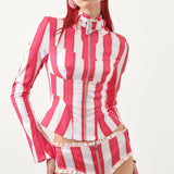 Heartie Jacket Candy Stripe