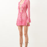 Dakota Mini Dress Fuchsia Pink