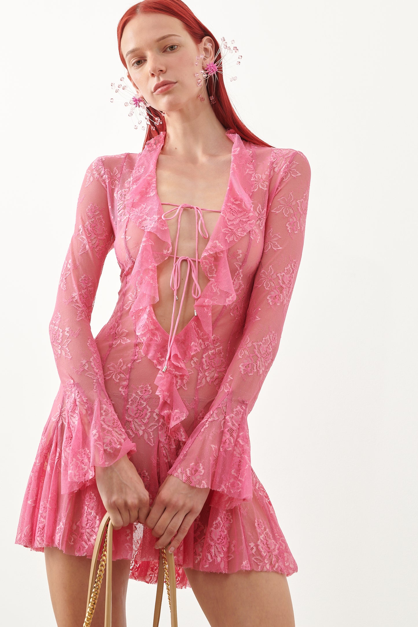 Dakota Mini Dress Fuchsia Pink