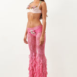 Oshun Leather Chaps Fuchsia Pink