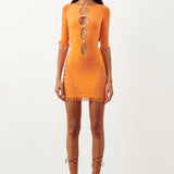 Miranda Dress Tangerine