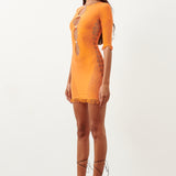 Miranda Dress Tangerine