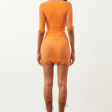 Miranda Dress Tangerine