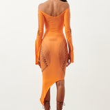 Charlotte Dress Tangerine