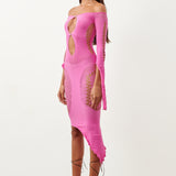 Charlotte Dress Fuchsia