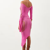 Charlotte Dress Fuchsia