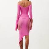 Charlotte Dress Fuchsia