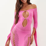 Charlotte Dress Fuchsia