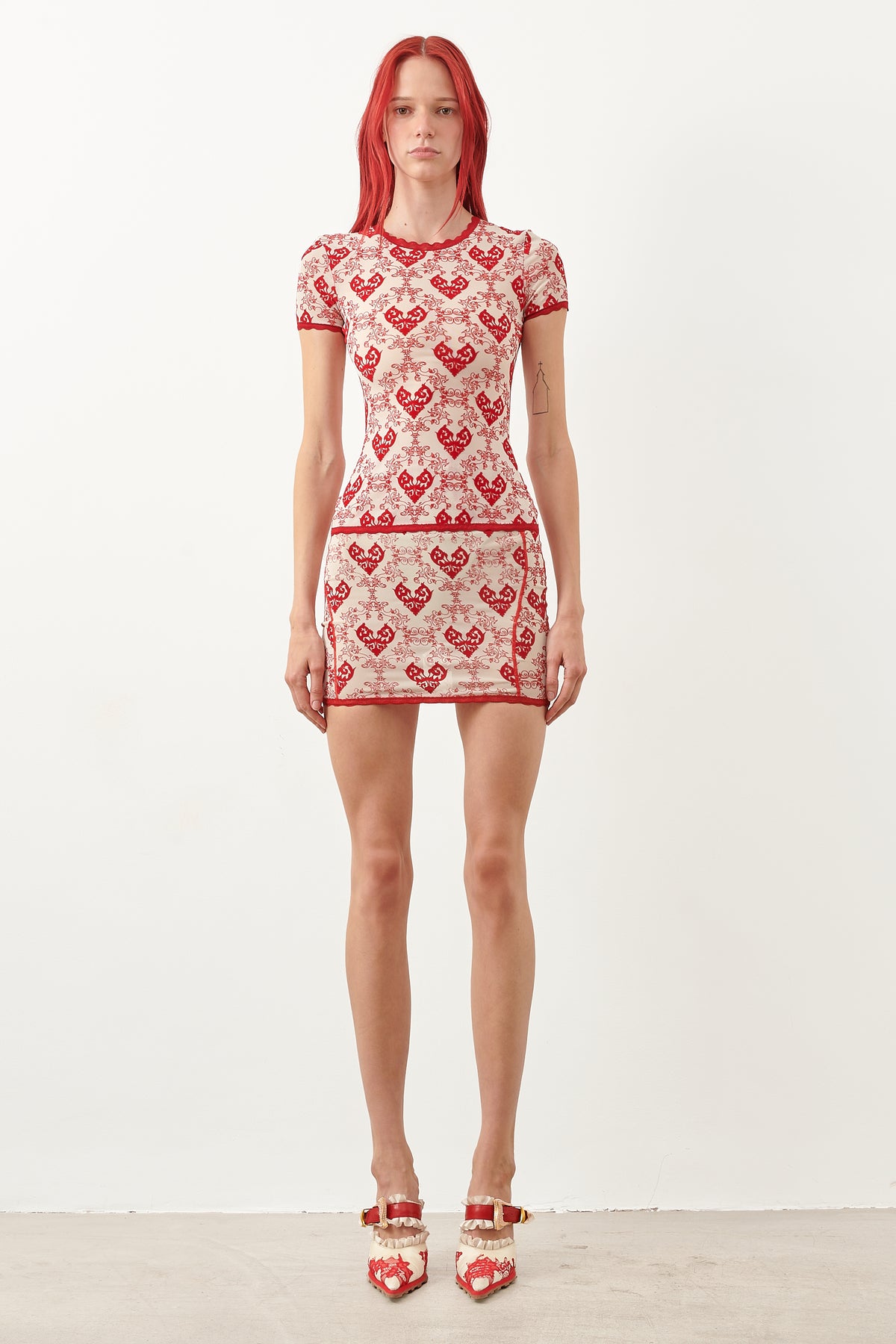 Scarlett Tee Red