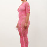 Delphine Jumpsuit Fuchsia Pink