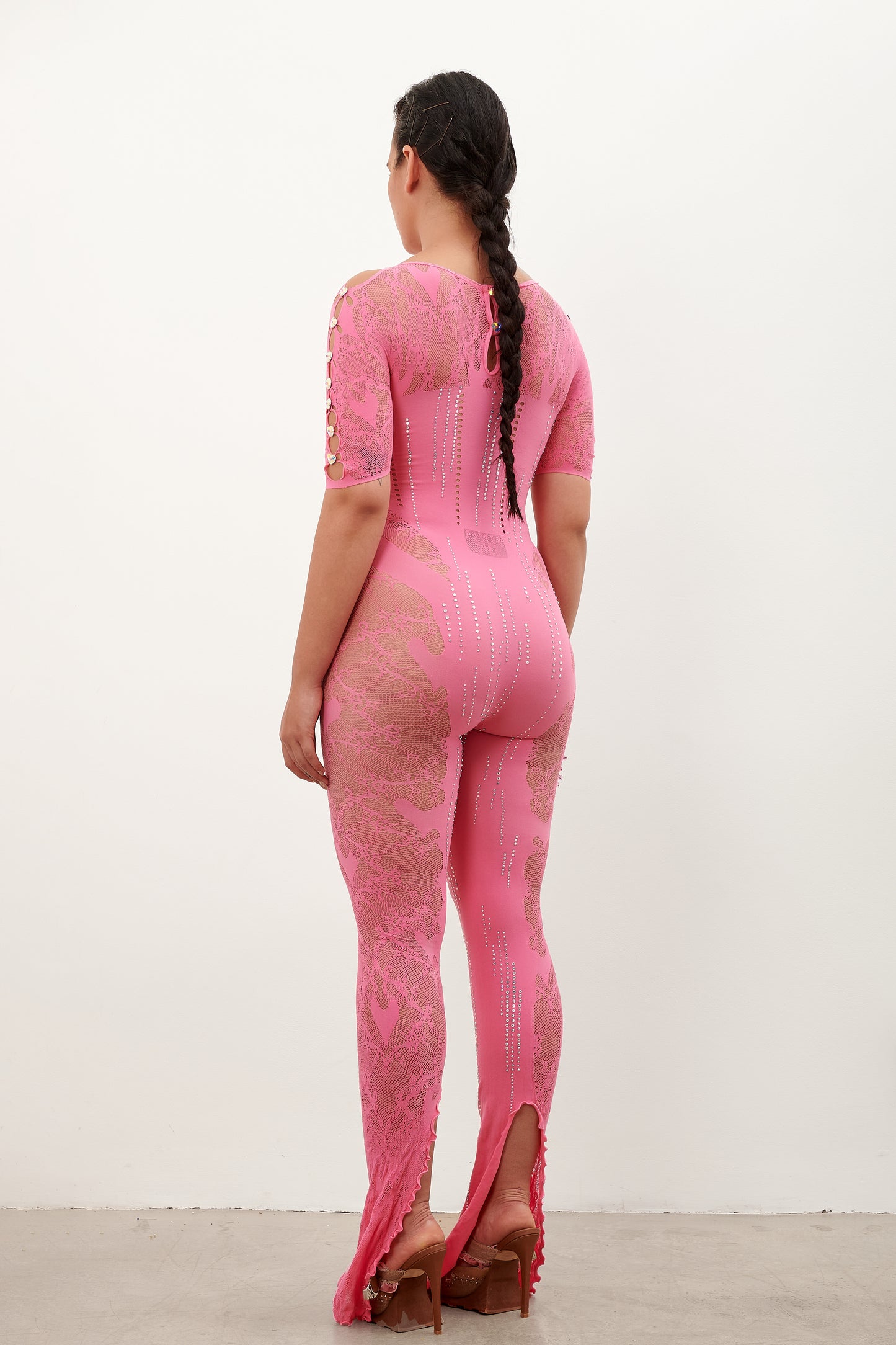 Delphine Jumpsuit Fuchsia Pink