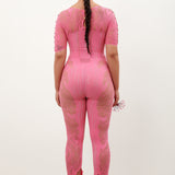 Delphine Jumpsuit Fuchsia Pink