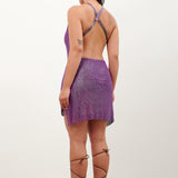 Adrianne Dress in Amethyst