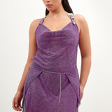 Adrianne Dress in Amethyst