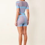 Vivian Bodysuit Crypto Blue