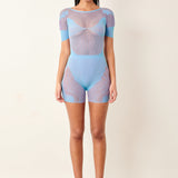 Vivian Bodysuit Crypto Blue