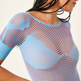 Vivian Bodysuit Crypto Blue