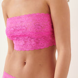 Ava Top Lace Harlot Pink