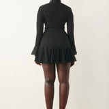 Dakota Mini Dress Raven Black