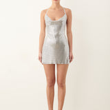 Calypso Dress Chrome Silver