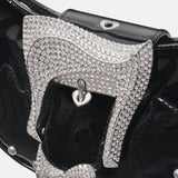 Deville Bag Patent Leather Black