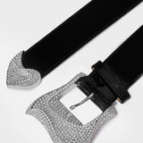 Diana Belt Patent Leather Black