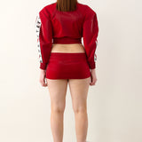 Midfield Micro Skirt Red