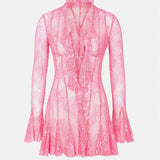 Dakota Mini Dress Fuchsia Pink