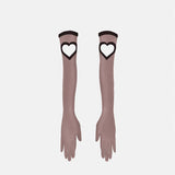 Kylie Gloves Jersey Brown