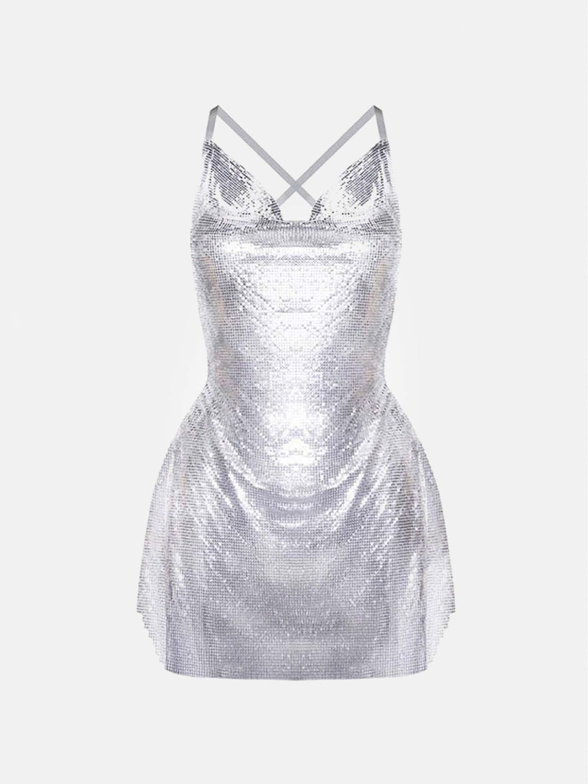 Calypso Dress Chrome