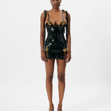 Annamaria Latex Dress Black