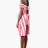 Gunpowder Dress Candy Stripe