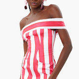 Gunpowder Dress Candy Stripe