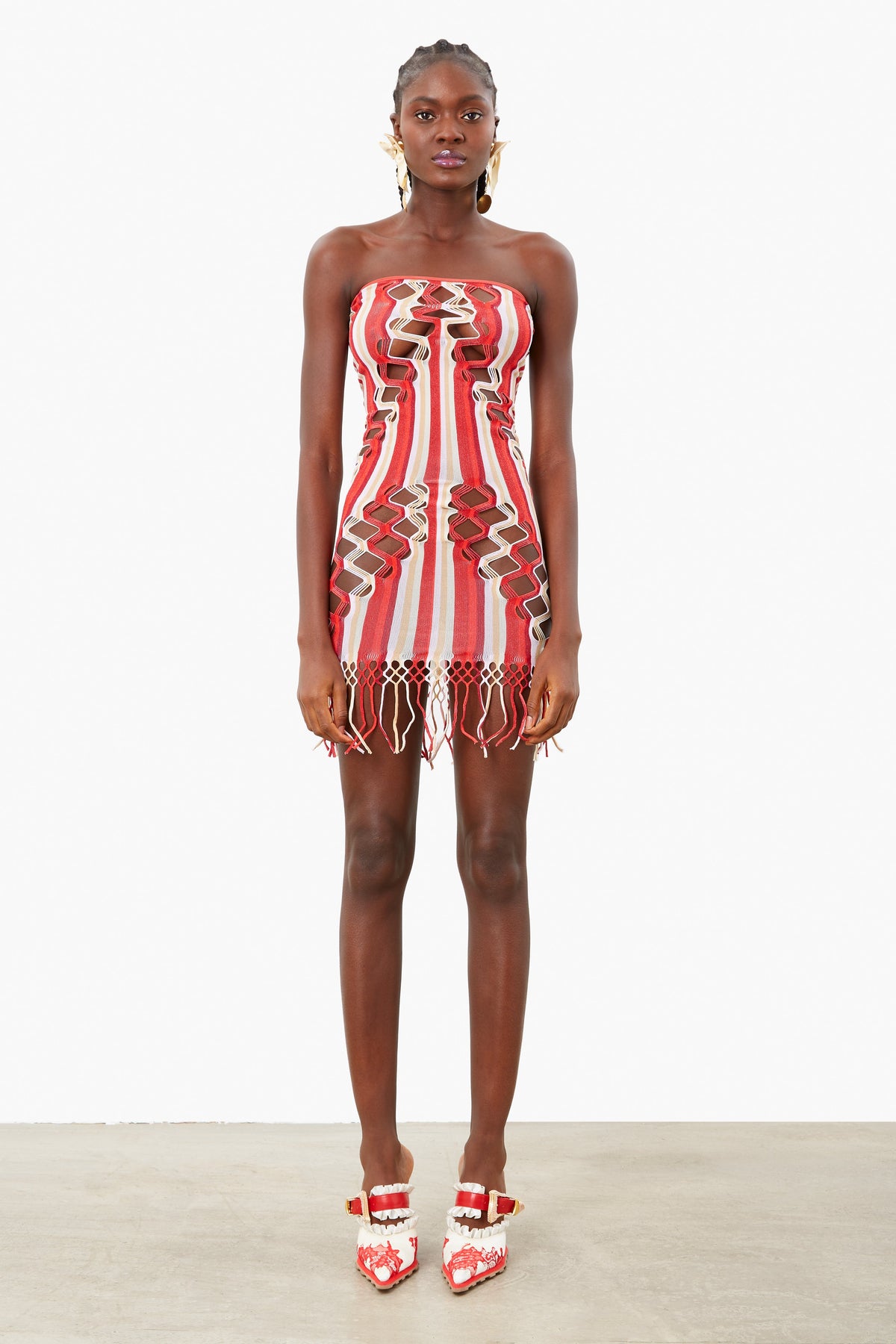 Haze Dress Stripe