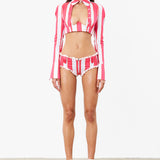 Skully Shirt Candy Stripe