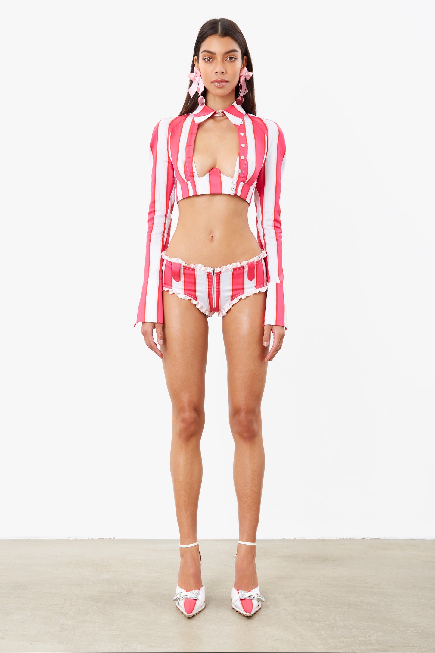 Skully Shirt Candy Stripe