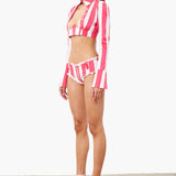 Skully Shirt Candy Stripe