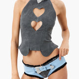 Oshun Leather Chaps Blue