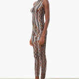 Reef Jumpsuit Oyster Stripe
