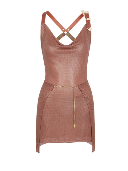 Adrianne Dress in Cigar