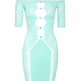 Alice Dress Soft Turquoise