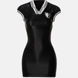 Autograph Mini Dress Black