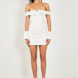 Blake Dress Virgin White