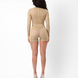 Pika Playsuit Taupe